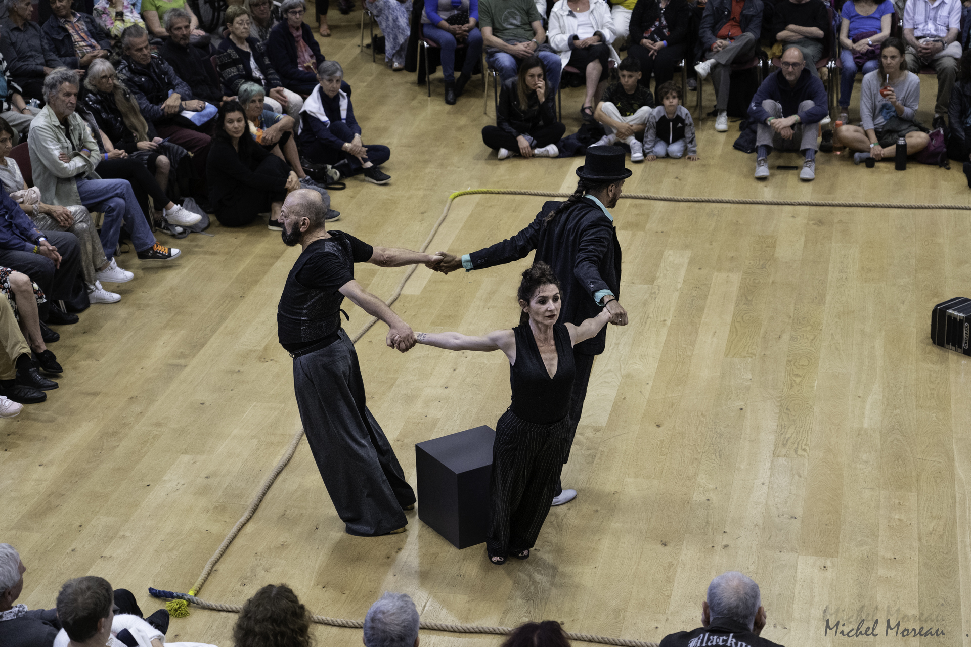 Michel MOREAU au 18ème Festival de Tango Saint Geniez d'Olt